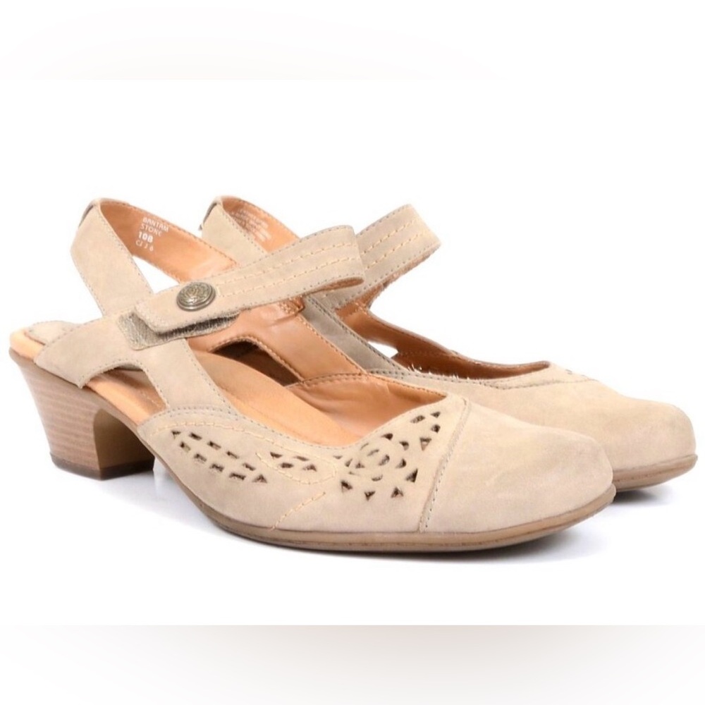 Earth Heels in Bantam Stone